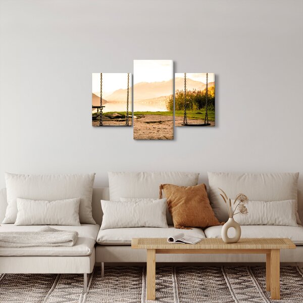 Slika ljuljačke u prirodi (90x60 cm)