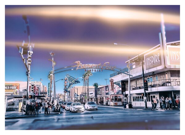 Slika ulice u Las Vegasu (70x50 cm)