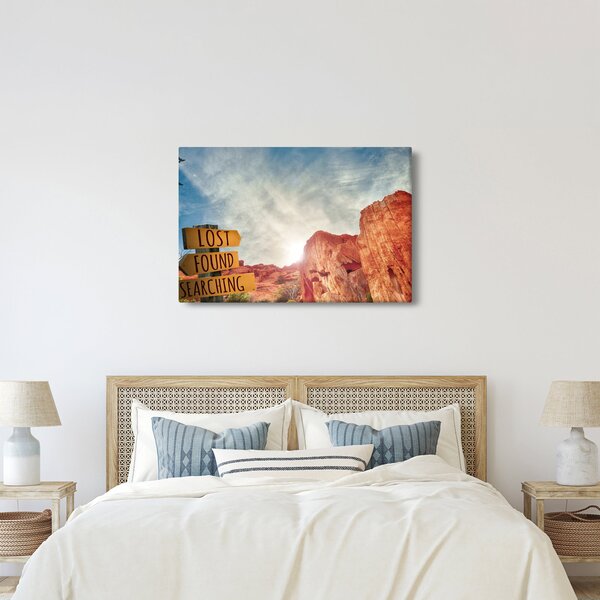 Slika putokaza s natpisom (90x60 cm)