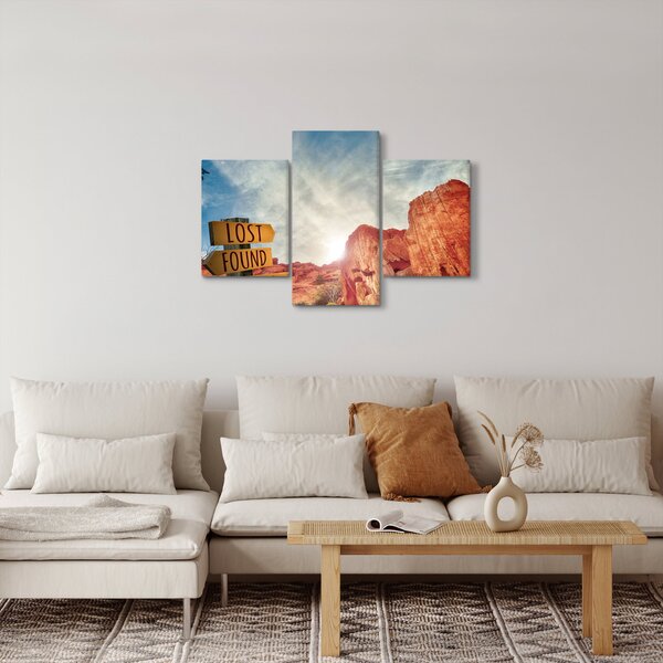 Slika putokaza s natpisom (90x60 cm)
