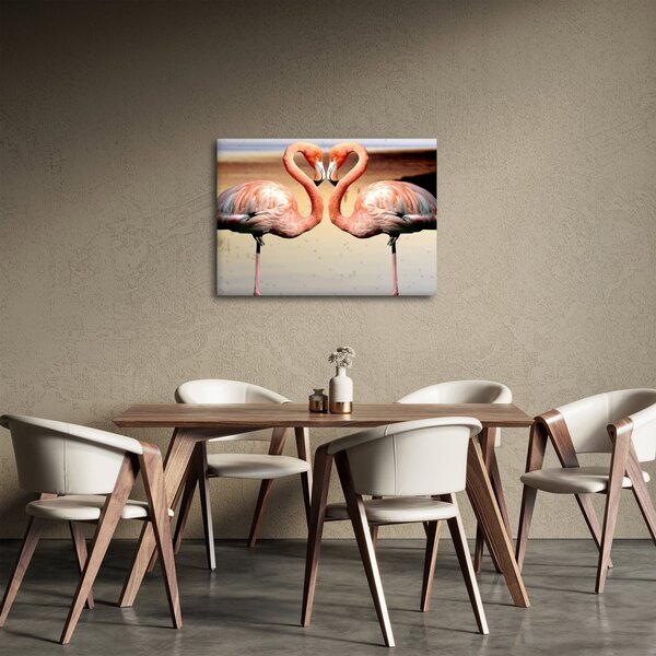 Slika - dva flaminga (70x50 cm)