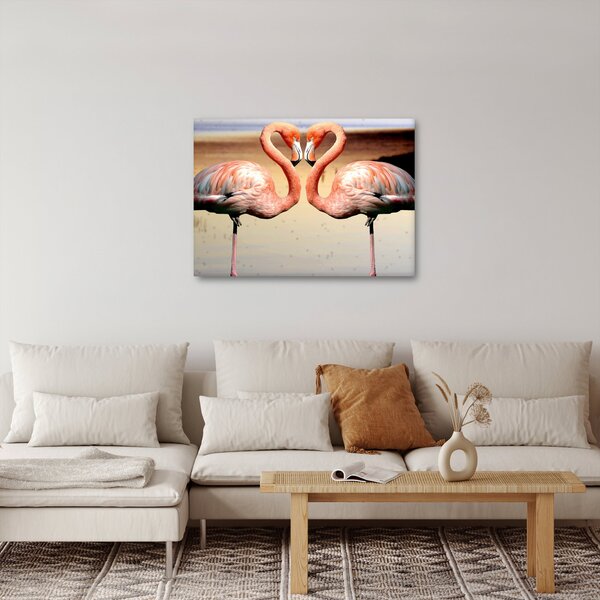 Slika - dva flaminga (70x50 cm)