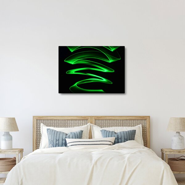 Slika - neonski valovi (70x50 cm)