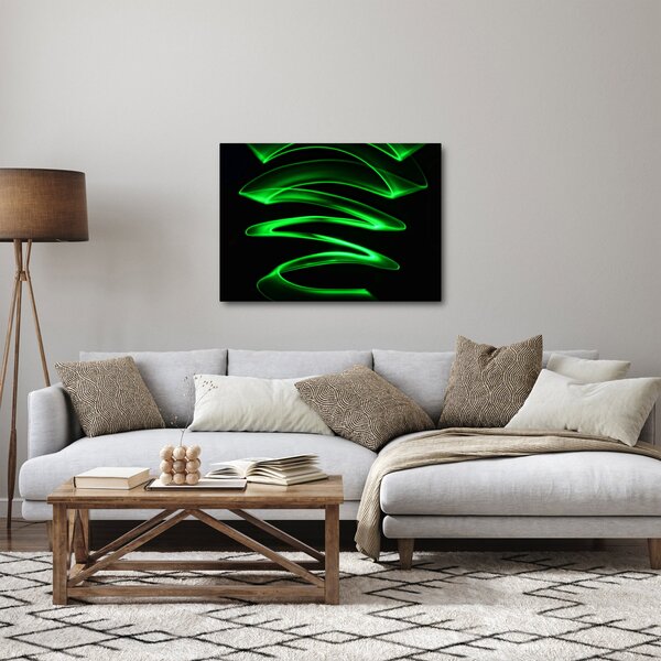 Slika - neonski valovi (70x50 cm)