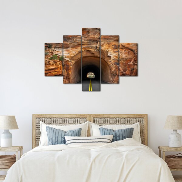 Slika - tunel u stijeni (150x105 cm)