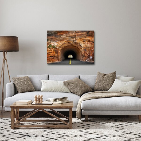 Slika - tunel u stijeni (70x50 cm)