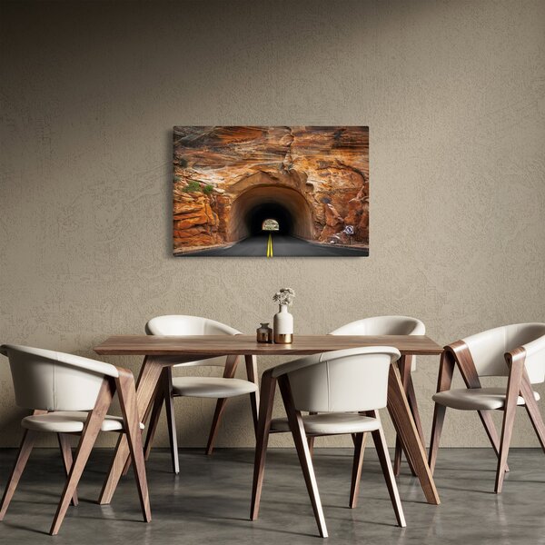 Slika - tunel u stijeni (90x60 cm)
