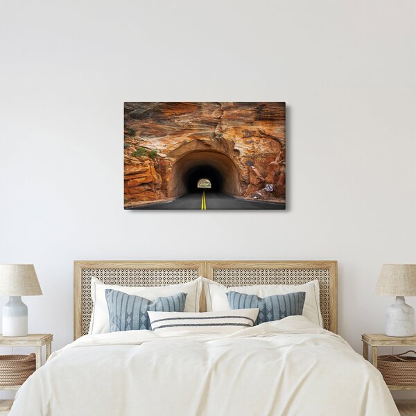 Slika - tunel u stijeni (90x60 cm)