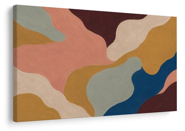 Slika nježna apstrakcija u pastelnim tonovima