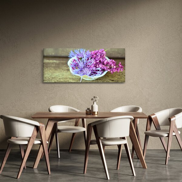 Slika - ljubičasta biljka (120x50 cm)