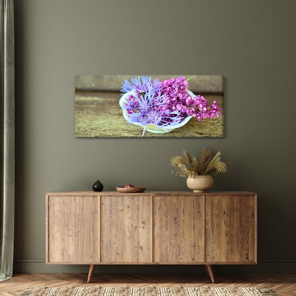 Slika - ljubičasta biljka (120x50 cm)