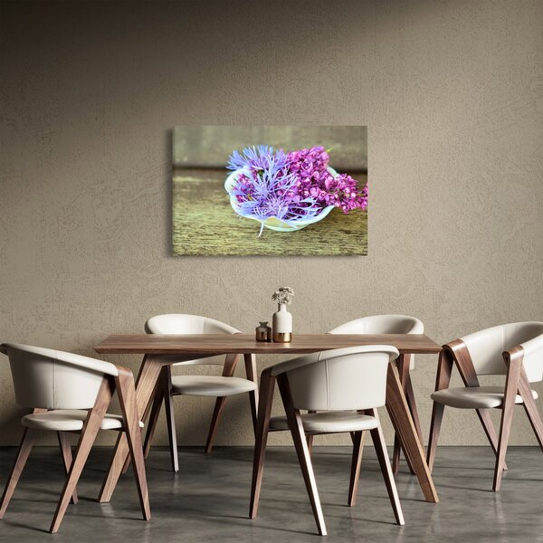 Slika - ljubičasta biljka (90x60 cm)