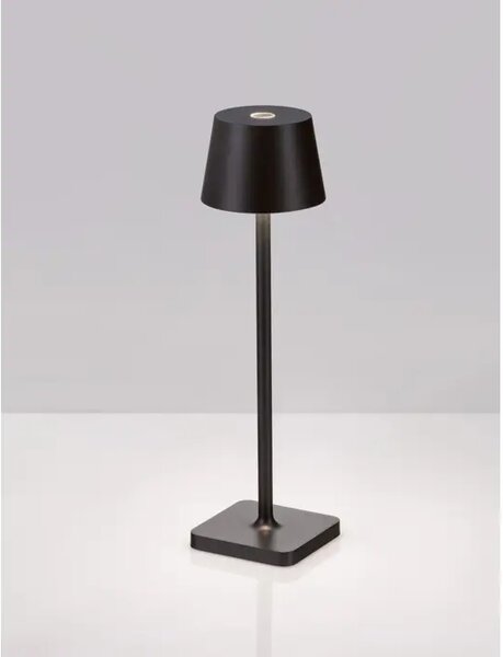 DECK STOLNA LAMPA LED 3000K 121lm IP54 CRNA NL9030561