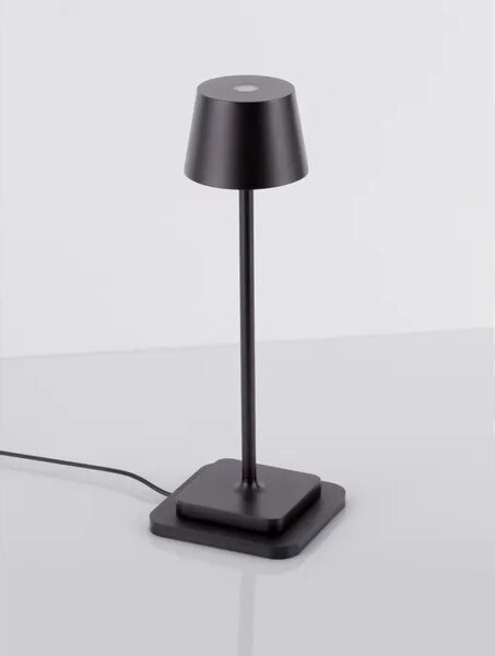 DECK STOLNA LAMPA LED 3000K 121lm IP54 CRNA NL9030561