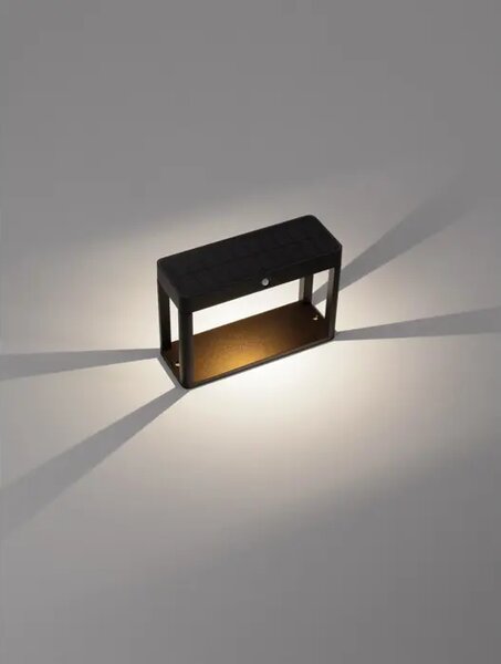 BERNI STAJAĆA LAMPA LED 3000K 88lm IP65 CRNA NL9030565