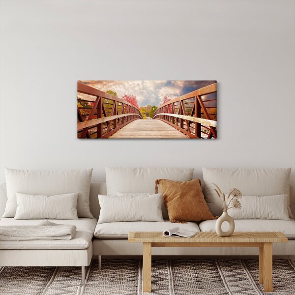 Slika - drveni most (120x50 cm)