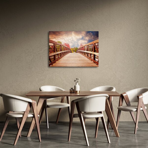 Slika - drveni most (70x50 cm)