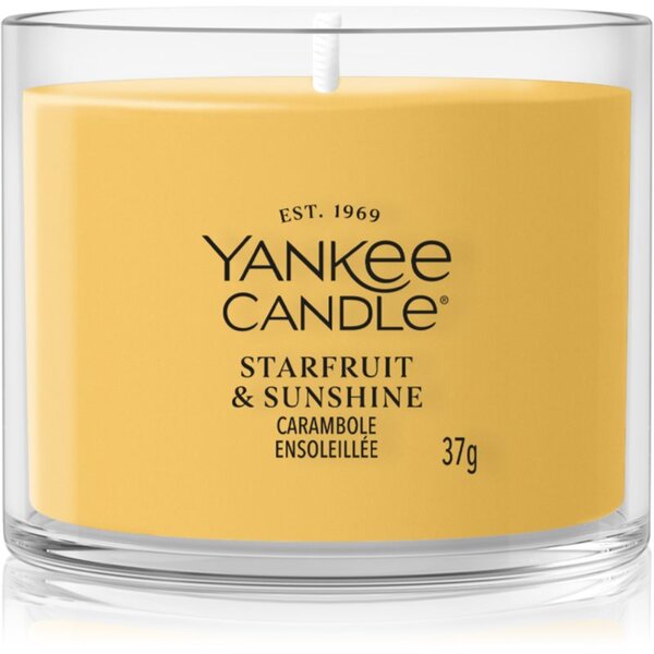 Yankee Candle Starfruit & Sunshine mala mirisna svijeća bez staklene posude 37 g