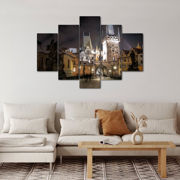 Slika osvijetljene Prašne brane (150x105 cm)