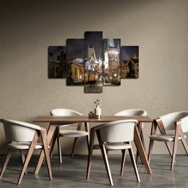 Slika osvijetljene Prašne brane (150x105 cm)