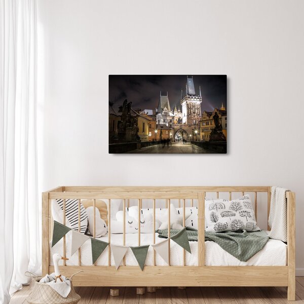 Slika osvijetljene Prašne brane (90x60 cm)
