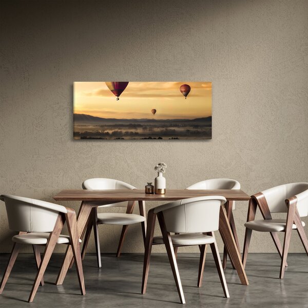 Slika - leteći baloni (120x50 cm)