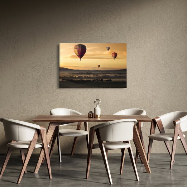 Slika - leteći baloni (90x60 cm)
