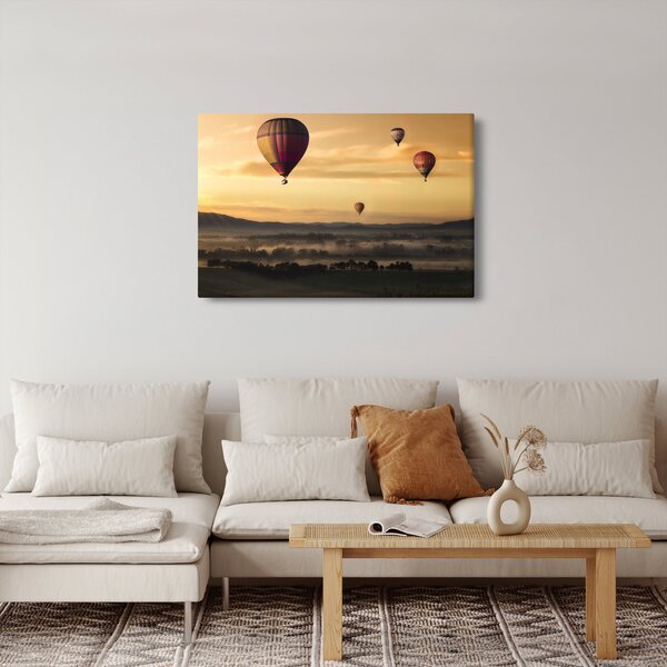 Slika - leteći baloni (90x60 cm)