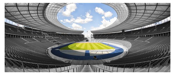 Slika - nogometni stadion (120x50 cm)