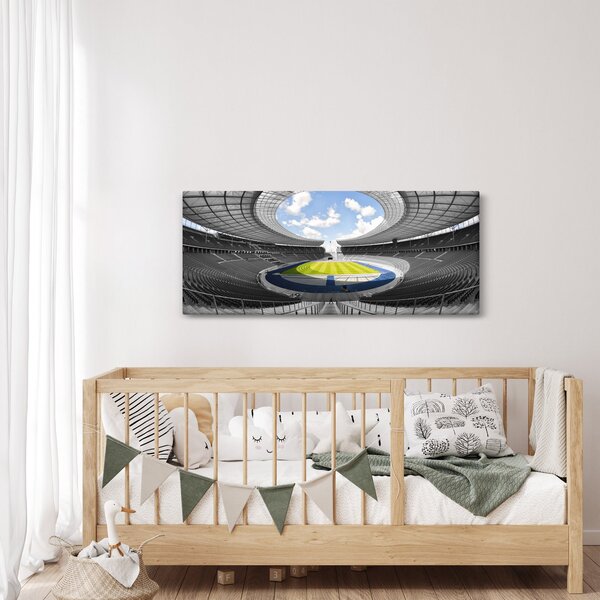 Slika - nogometni stadion (120x50 cm)