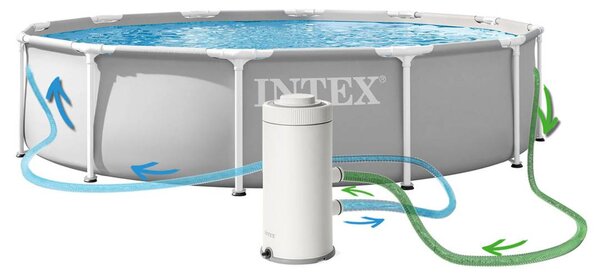 Intex okvirni bazen 366 x 76 cm s filtracijskom pumpom