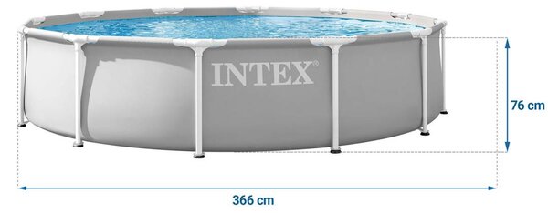 Intex okvirni bazen 366 x 76 cm s filter pumpom