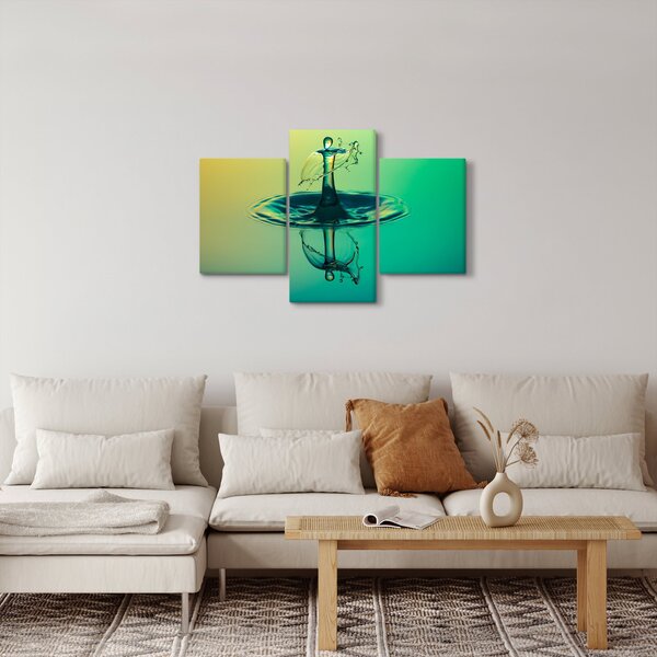 Slika kapljice vode (90x60 cm)