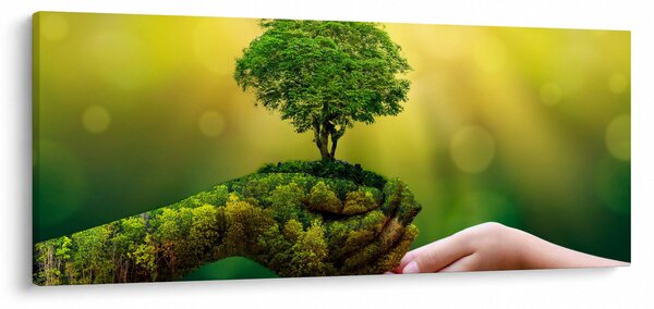 Slika - Majka zemlja (120x50 cm)