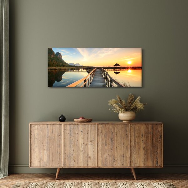 Slika drvenog gata (120x50 cm)