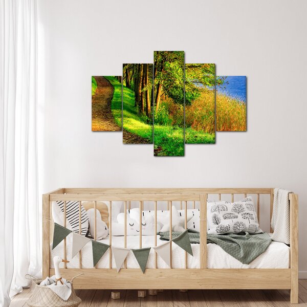 Slika staze uz vodu (150x105 cm)