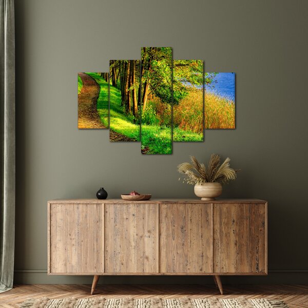 Slika staze uz vodu (150x105 cm)