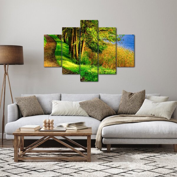 Slika staze uz vodu (150x105 cm)