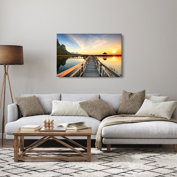 Slika drvenog gata (90x60 cm)