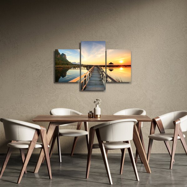 Slika drvenog gata (90x60 cm)
