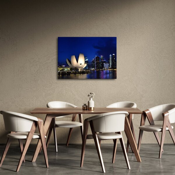 Slika Singapura noću (70x50 cm)