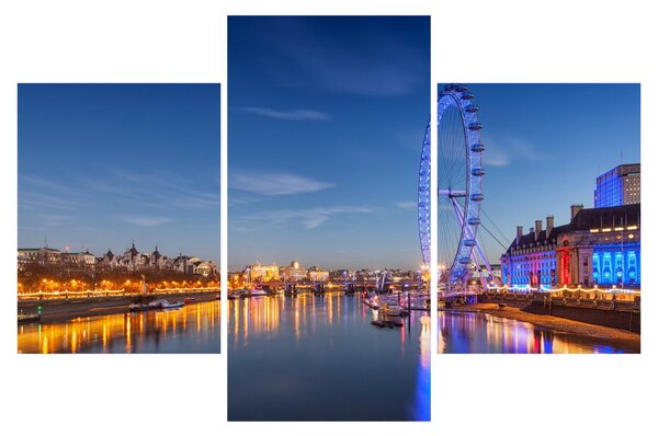 Slika London Eye (90x60 cm)