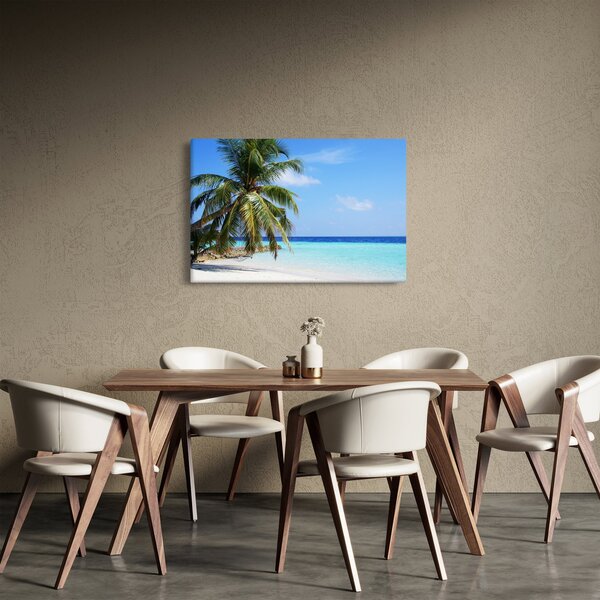 Slika palme na plaži (90x60 cm)