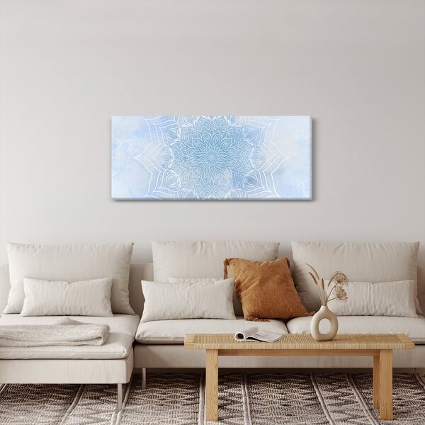 Slika - Zimska mandala (120x50 cm)