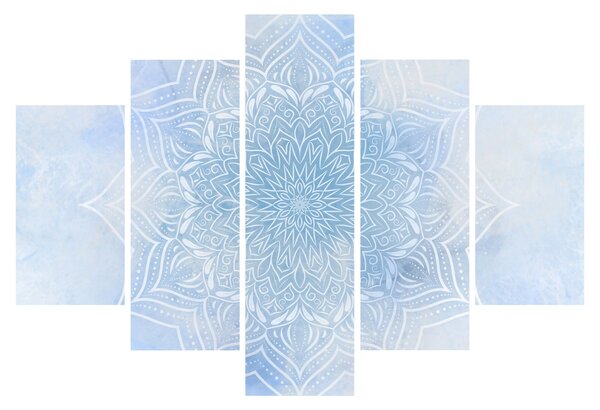 Slika - Zimska mandala (150x105 cm)