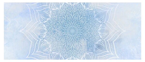 Slika - Zimska mandala (120x50 cm)