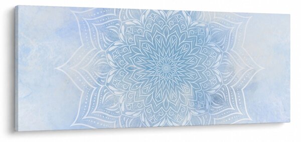 Slika - Zimska mandala (120x50 cm)