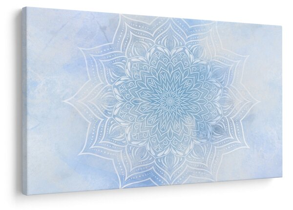 Slika - Zimska mandala (90x60 cm)
