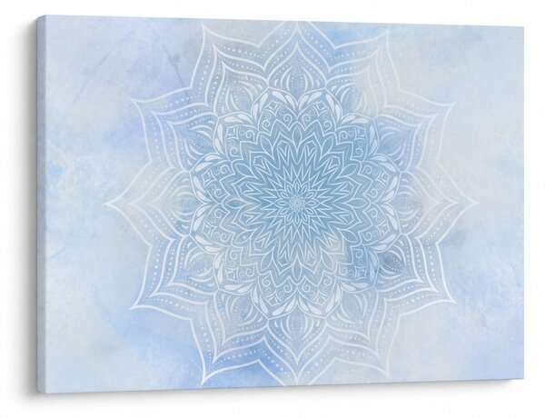 Slika - Zimska mandala (70x50 cm)