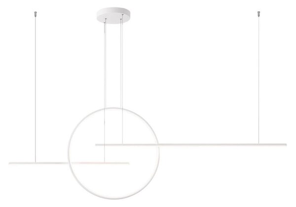Redo 01-1736 - LED Prigušivi luster na sajli GIOTTO LED/56W/230V bijela